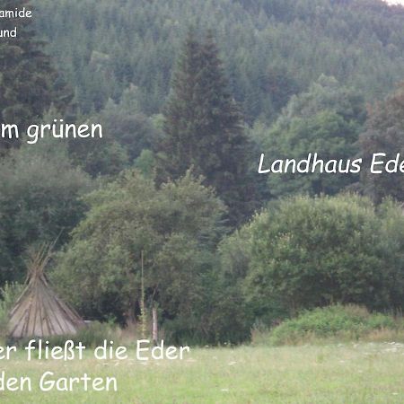 Landhaus Ederlust HeilungsRäume eV Hatzfeld Exterior foto